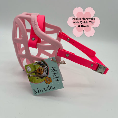 Size Pippa Dog Muzzle - ready to ship