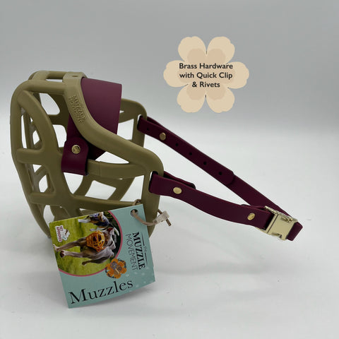 Size Pippa Dog Muzzle - ready to ship