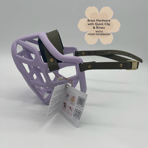 Size Harry 2.0 Dog Muzzle - Ready to ship