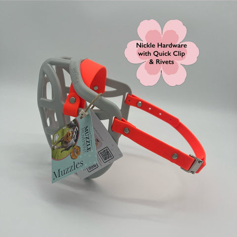 Size Pippa Dog Muzzle - ready to ship