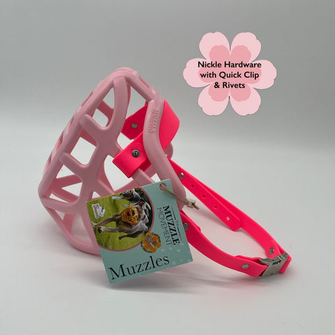 Size Pippa Dog Muzzle - ready to ship