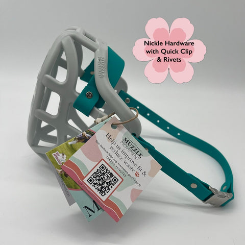 Size Pippa Dog Muzzle - ready to ship