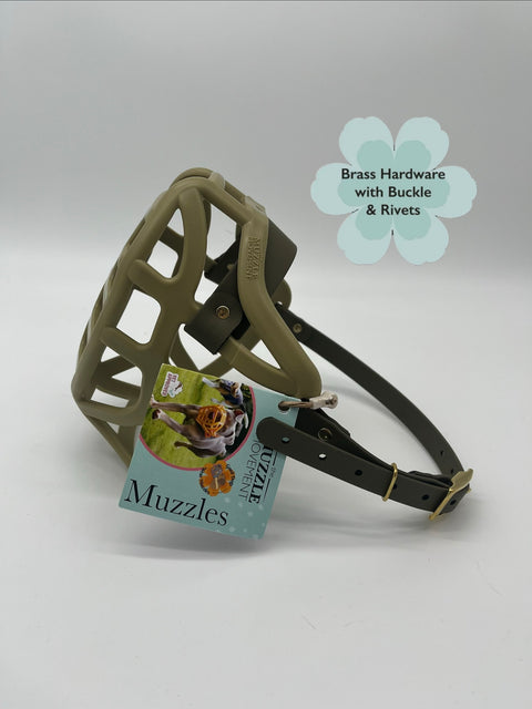 Size Pippa Dog Muzzle - ready to ship