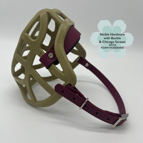Size Pippa Dog Muzzle - ready to ship