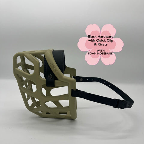 Size Taz Dog Muzzle- ready to ship