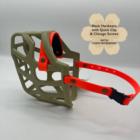 Size Taz Dog Muzzle- ready to ship