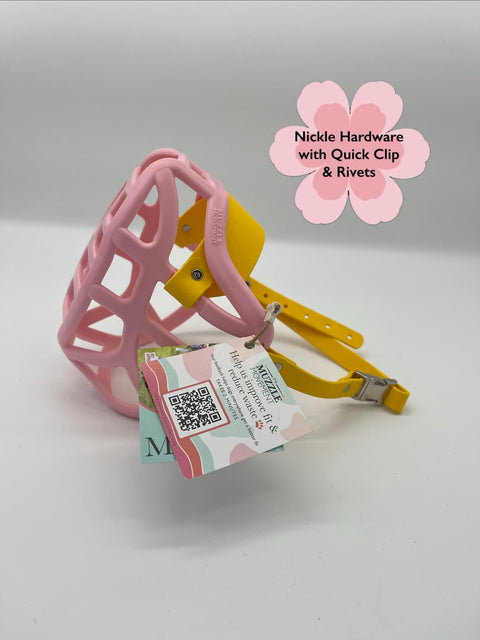 Size Pippa Dog Muzzle - ready to ship