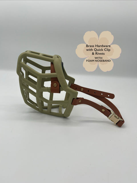 Size Neli Dog Muzzle - Ready to ship