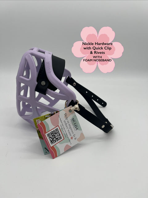 Size Pippa Dog Muzzle - ready to ship