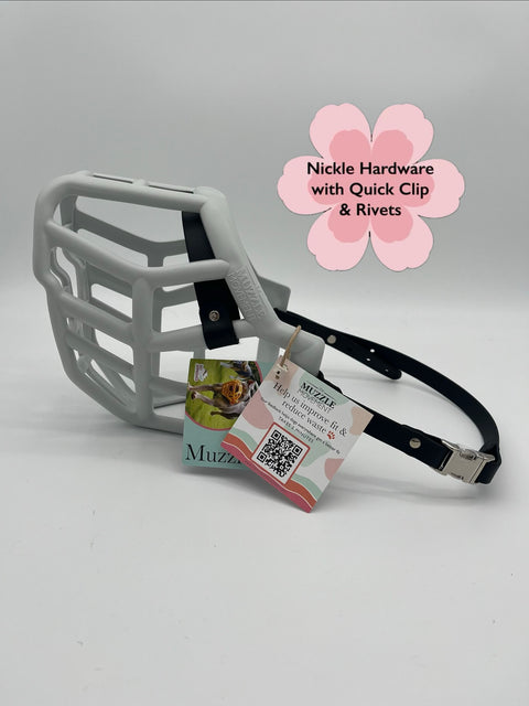 Size Sunny Dog Muzzle - ready to ship