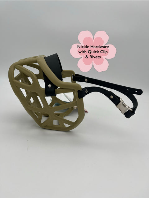 Size Harry 2.0 Dog Muzzle - Ready to ship