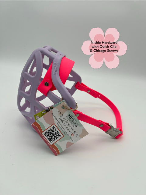 Size Pippa Dog Muzzle - ready to ship