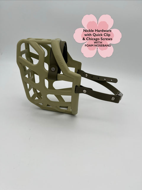 Size Taz Dog Muzzle- ready to ship