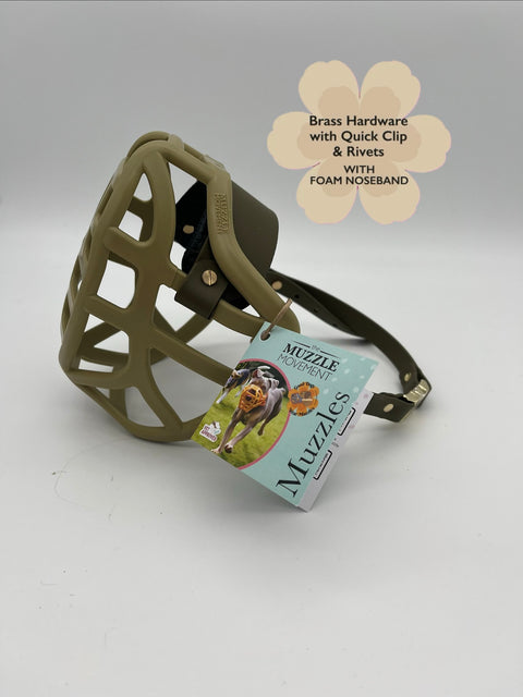 Size Pippa Dog Muzzle - ready to ship