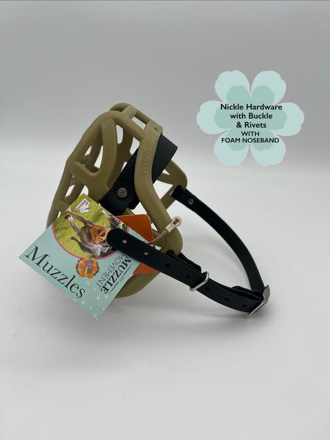 Size Pippa Dog Muzzle - ready to ship