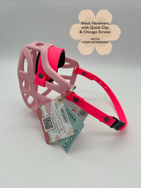 Size Pippa Dog Muzzle - ready to ship