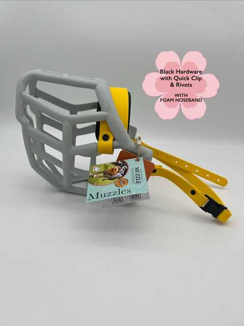 Size Sunny Dog Muzzle - ready to ship
