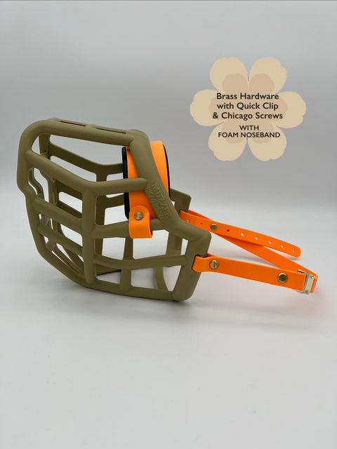 Size Sunny Dog Muzzle - ready to ship