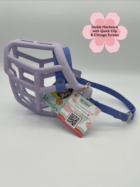 Size Sunny Dog Muzzle - ready to ship