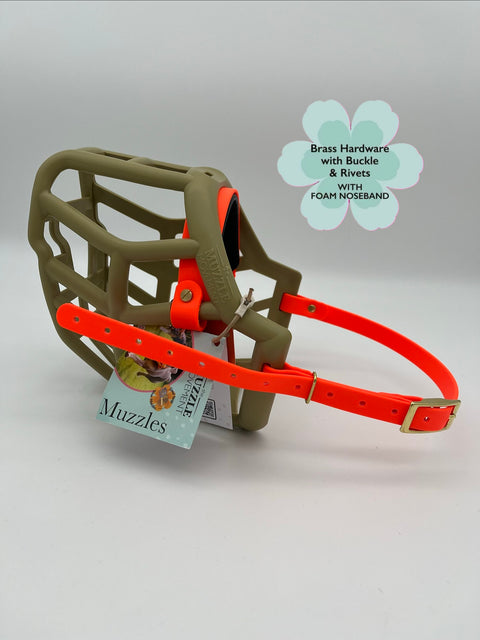 Size Sunny Dog Muzzle - ready to ship
