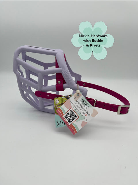 Size Sunny Dog Muzzle - ready to ship