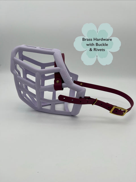 Size Sunny Dog Muzzle - ready to ship