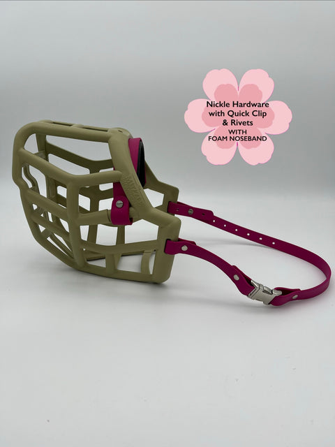 Size Sunny Dog Muzzle - ready to ship