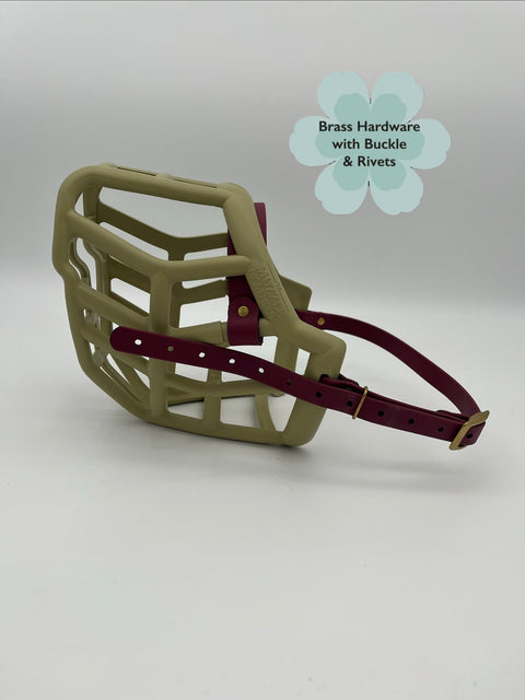 Size Sunny Dog Muzzle - ready to ship