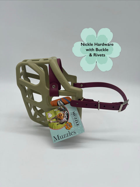 Size Taz Dog Muzzle- ready to ship