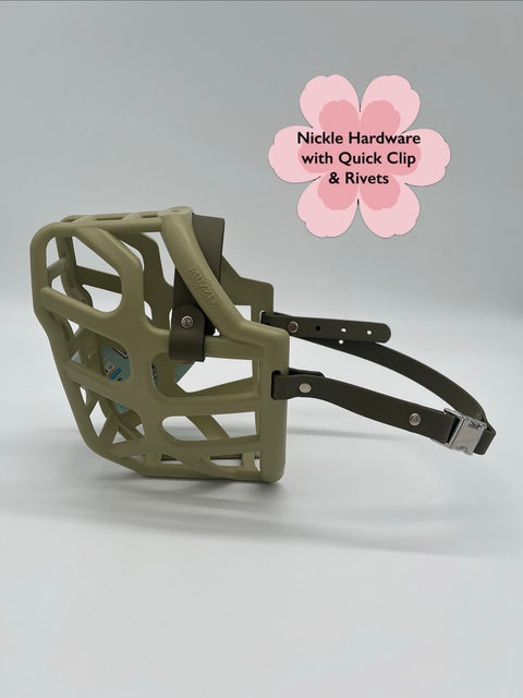 Size Taz Dog Muzzle- ready to ship