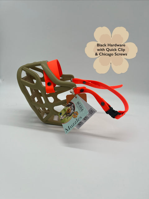 Size Harry 2.0 Dog Muzzle - Ready to ship