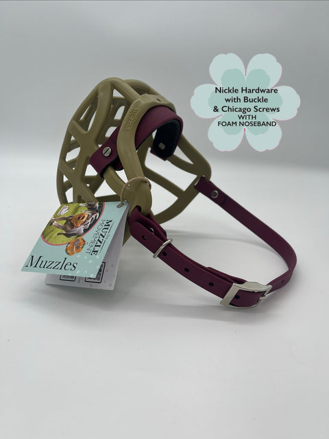 Size Pippa Dog Muzzle - ready to ship