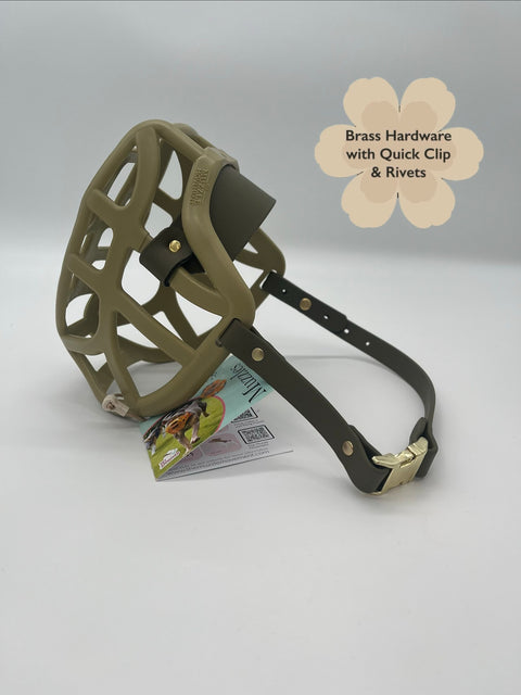 Size Pippa Dog Muzzle - ready to ship
