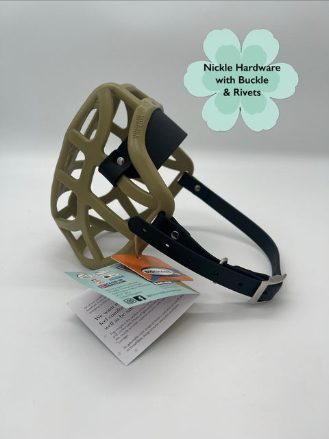 Size Pippa Dog Muzzle - ready to ship