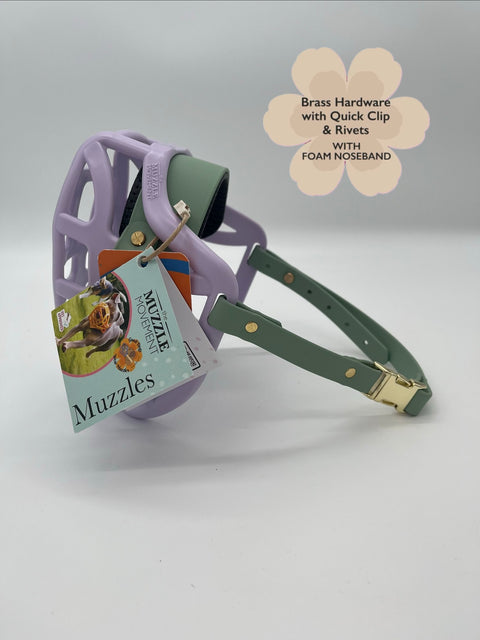 Size Pippa Dog Muzzle - ready to ship