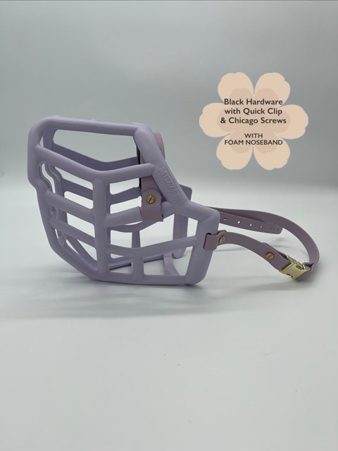 Size Sunny Dog Muzzle - ready to ship
