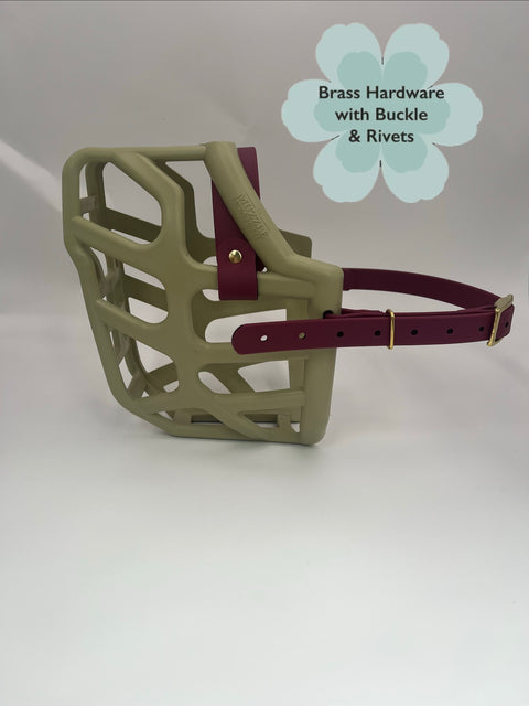 Size Taz Dog Muzzle- ready to ship