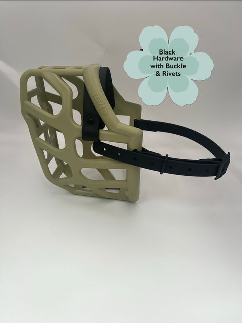 Size Taz Dog Muzzle- ready to ship