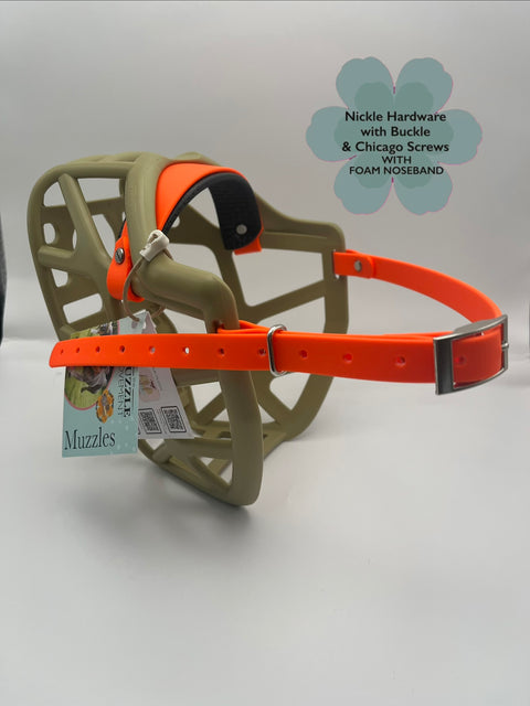 Size Mitzy Dog Muzzle - ready to ship