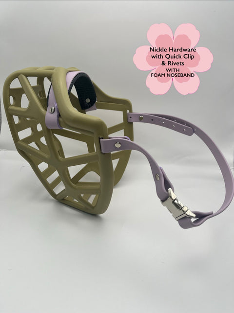 Size Mitzy Dog Muzzle - ready to ship