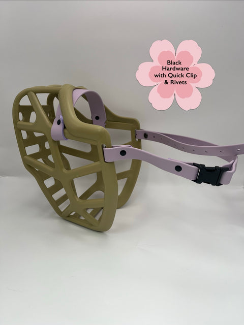 Size Mitzy Dog Muzzle - ready to ship
