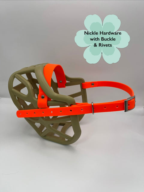 Size Harry 2.0 Dog Muzzle - Ready to ship