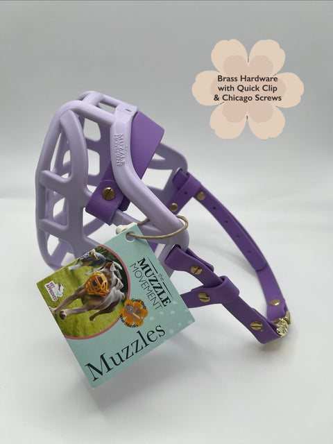 Size Pippa Dog Muzzle - ready to ship