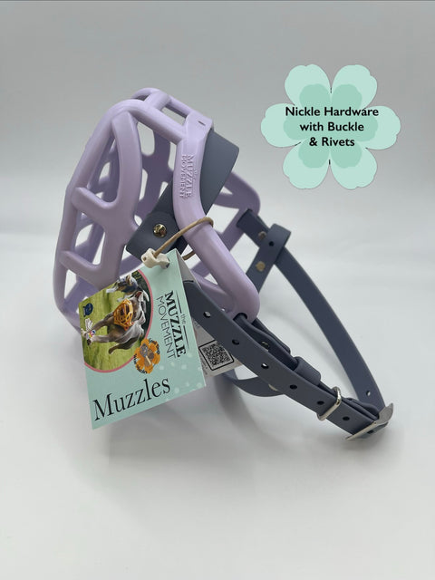 Size Pippa Dog Muzzle - ready to ship