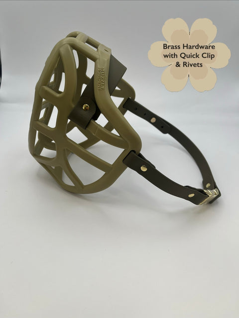 Size Pippa Dog Muzzle - ready to ship