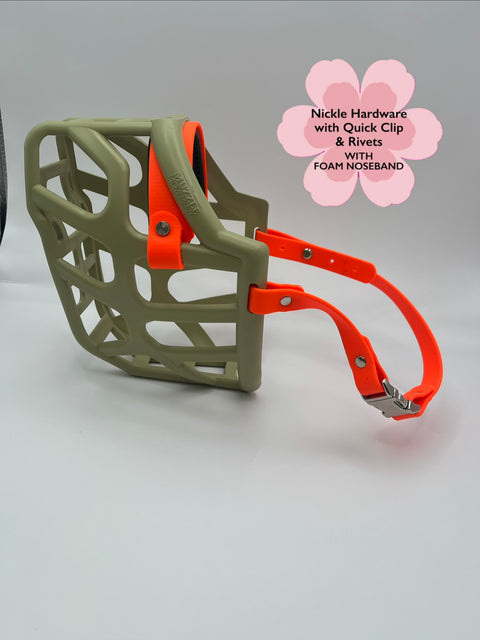 Size Taz Dog Muzzle- ready to ship