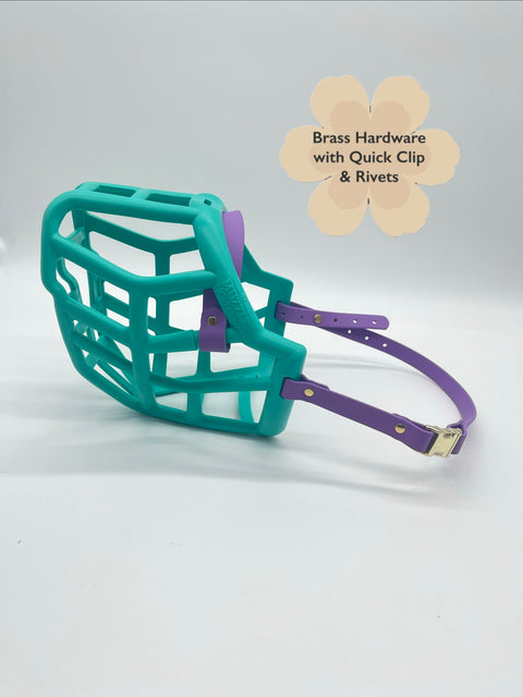 Size Sunny Dog Muzzle - ready to ship