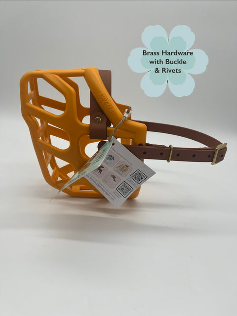 Size Taz Dog Muzzle- ready to ship