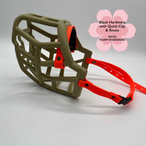 Size Sunny Dog Muzzle - ready to ship