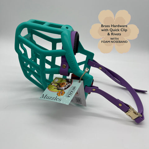 Size Sunny Dog Muzzle - ready to ship